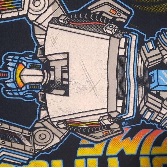 Transformers Optimus Prime Navy Blue Short Sleeve T-shirt - Picture 3 of 7